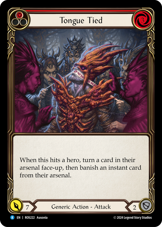 Tongue Tied | Rare [Non Foil]