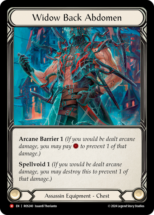 Widow Back Abdomen | Majestic [Cold Foil]
