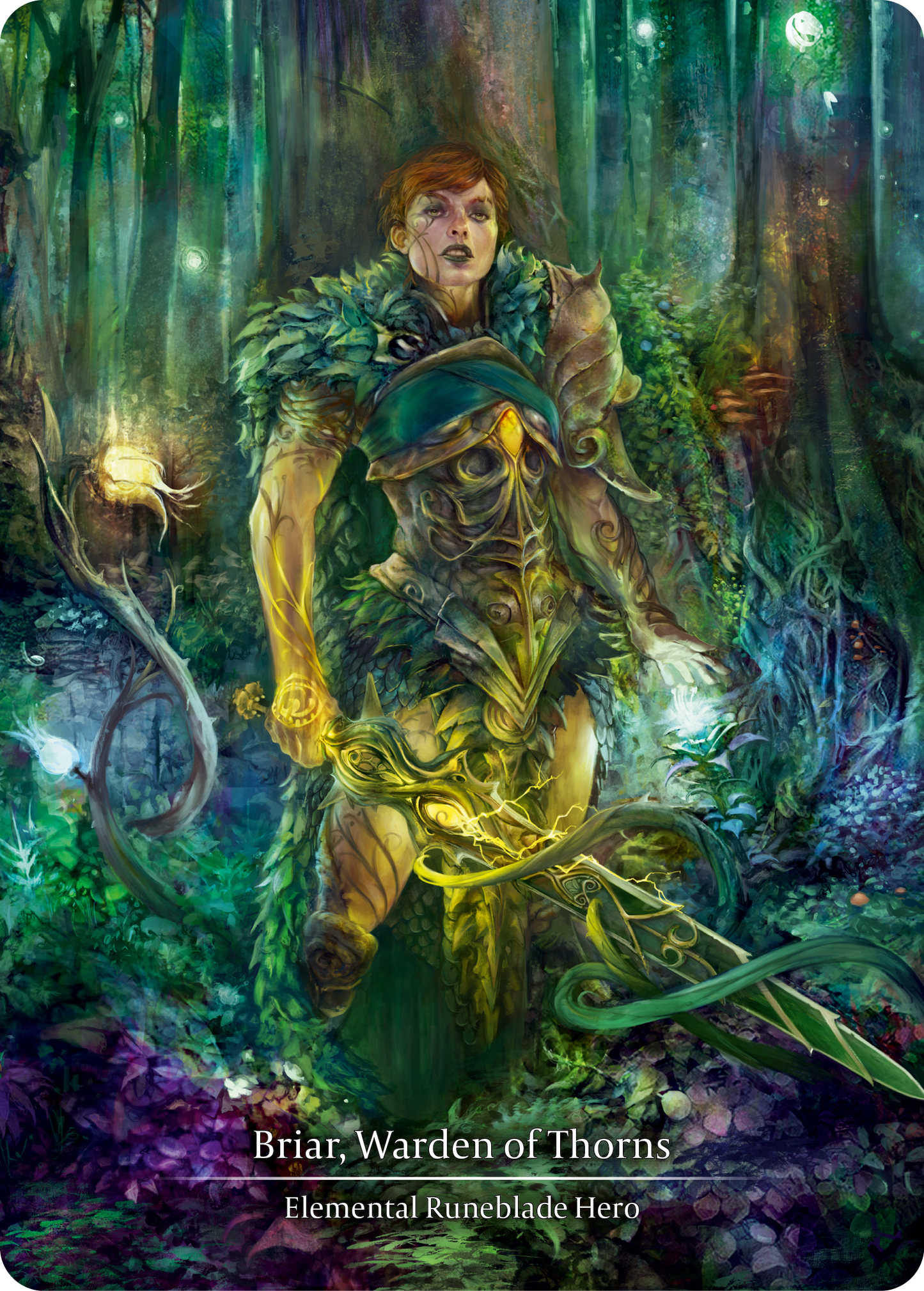Briar, Warden of Thorns | Marvel [Double-sided Cold Foil]