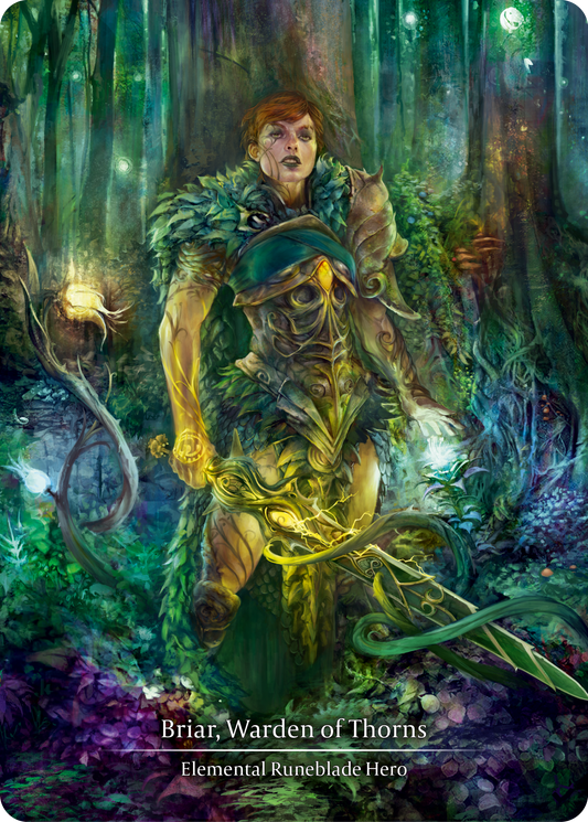 Briar, Warden of Thorns | Marvel [Double-sided Cold Foil]