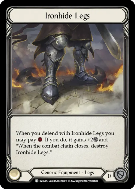 Ironhide Legs | Common [Rainbow Foil] - Unlimited