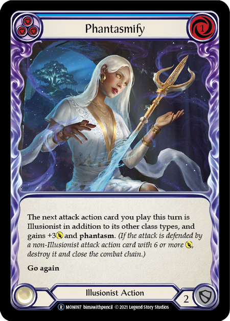 Phantasmify (Blue) | Rare [Rainbow Foil] - First Edition