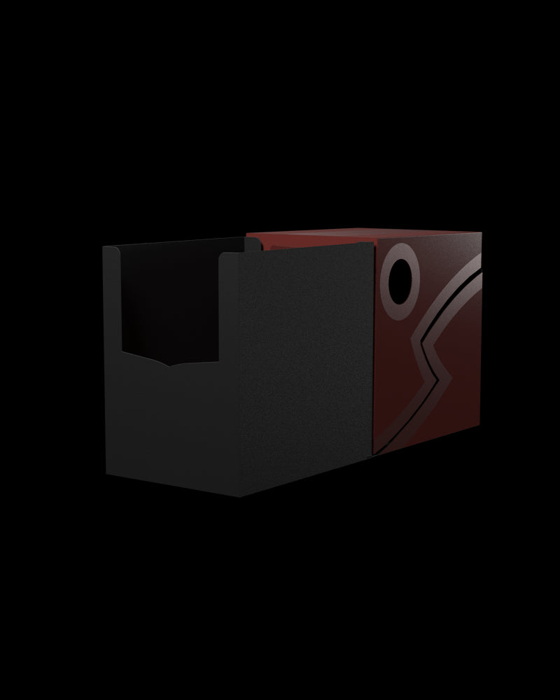 Dragon Shield Double Shell - (Blood Red/Black)