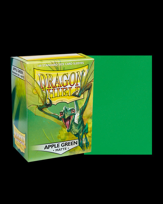 Dragon Shield - Matte Sleeves (Apple Green), 100pcs/pack