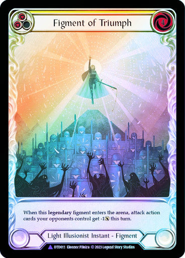 Figment of Triumph // Victoria, Archangel of Triumph | Marvel [Cold Foil]