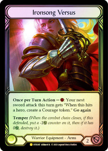Ironsong Versus | Legendary [Rainbow Foil]