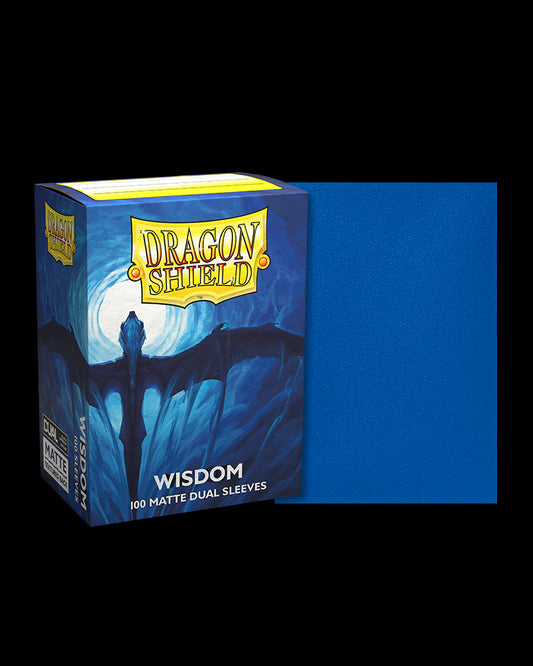 Dragon Shield - Matte Dual Sleeves (Wisdom), 100pcs/pack