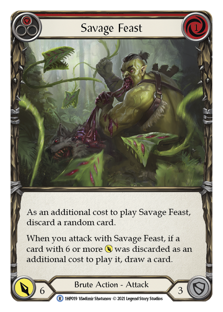 Savage Feast (Red) | Rare