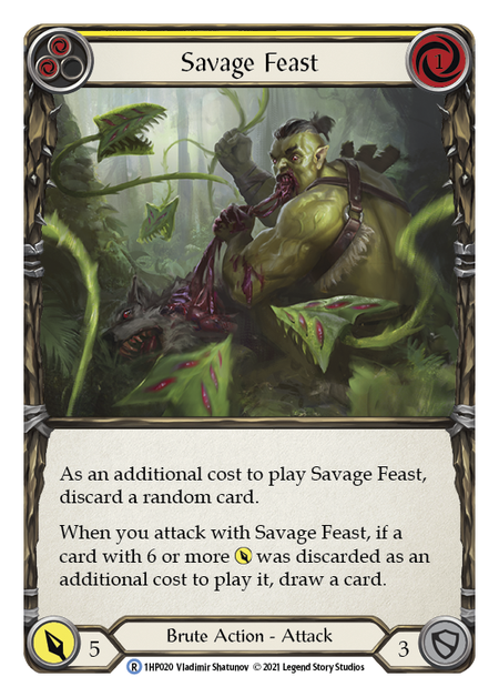 Savage Feast (Yellow) | Rare