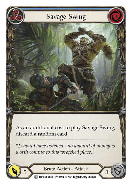 Savage Swing (Blue) | Common