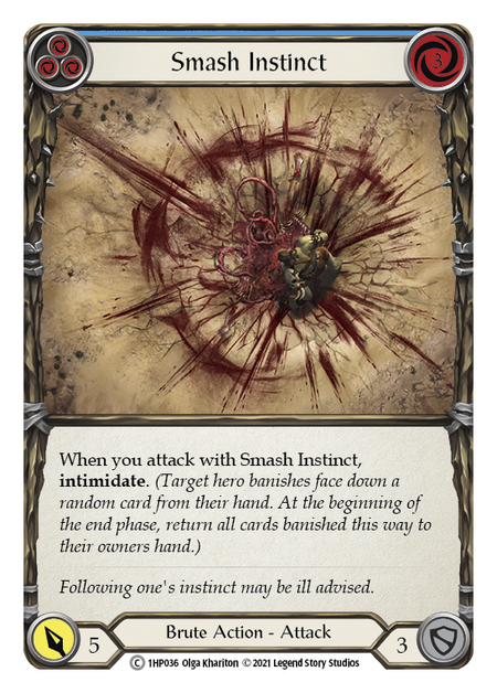 Smash Instinct (Blue) | Common