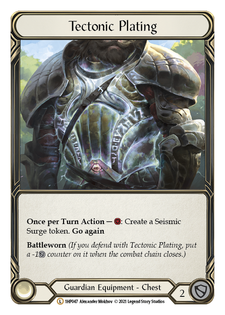 Tectonic Plating | Legendary