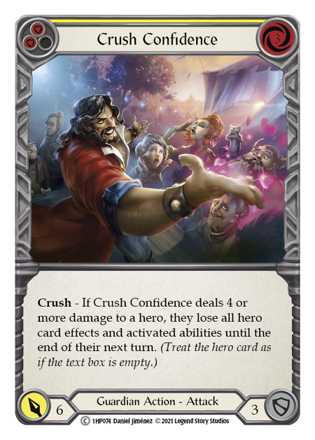 Crush Confidence (Yellow) | Common
