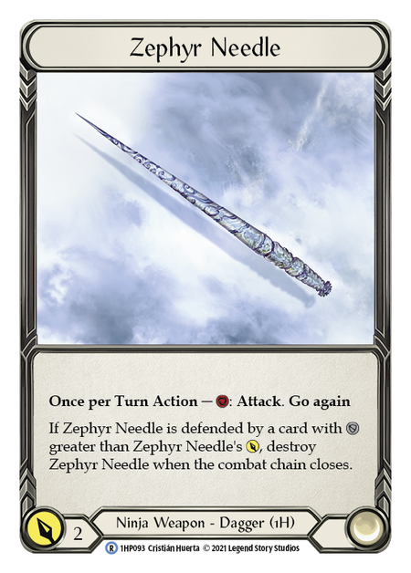 Zephyr Needle Left | Rare