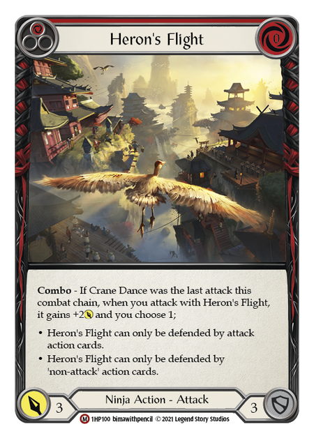 Heron's Flight | Majestic