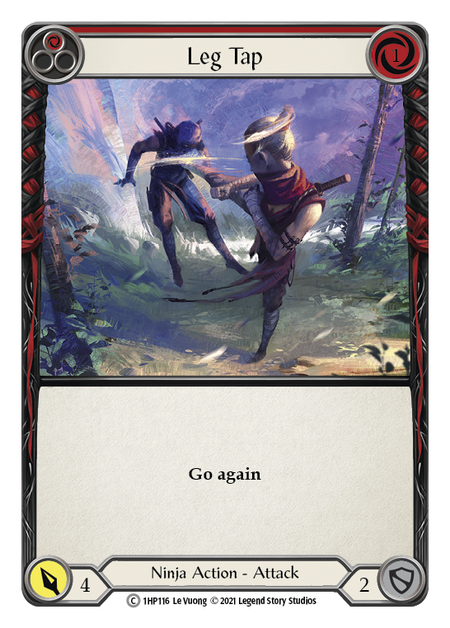 Leg Tap (Red) | Common