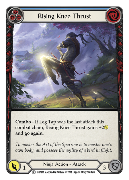 Rising Knee Thrust (Blue) | Common