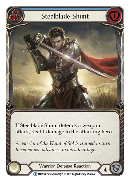 Steelblade Shunt (Blue) | Rare