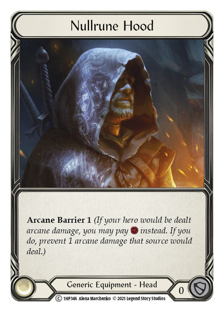Nullrune Hood | Common