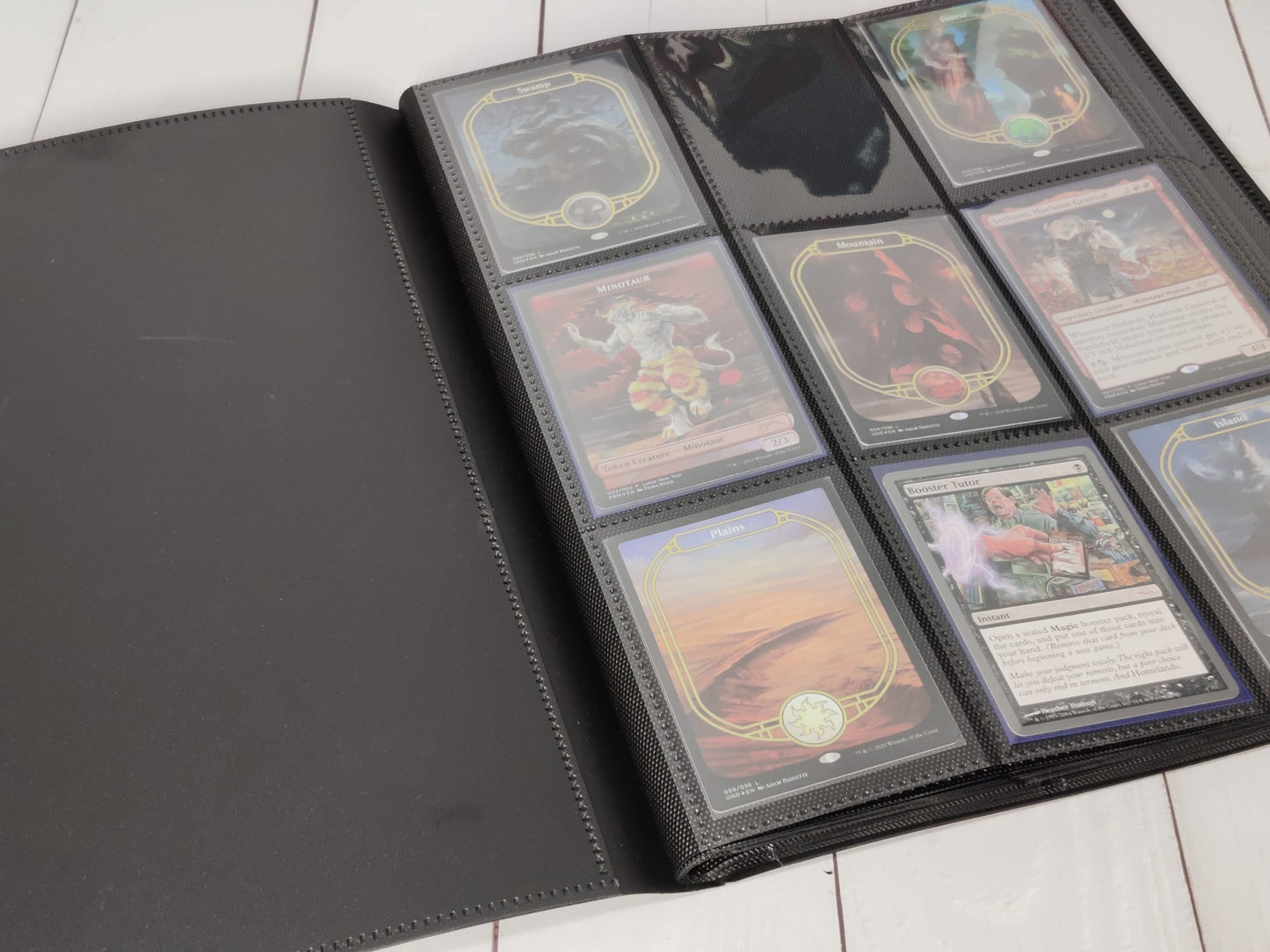 Aegis - Leather Binder, 360 Cards