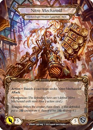 Construct Nitro Mechanoid / Nitro Mechanoid | Marvel [Cold Foil]