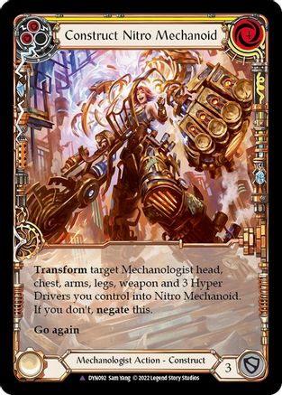 Construct Nitro Mechanoid / Nitro Mechanoid | Marvel [Cold Foil]