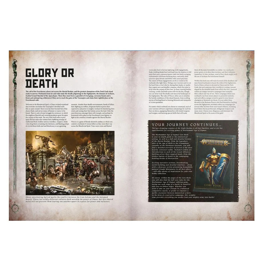 Warcry Core Book