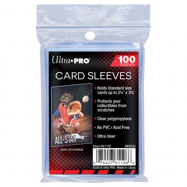 Ultra Pro 2.5" x 3.5" Soft Trading Card Penny Sleeves 100 pcs