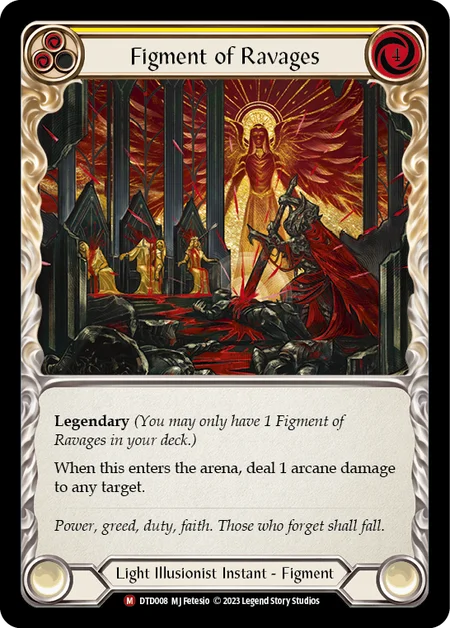 Figment of Ravages // Sekem, Archangel of Ravages | Majestic