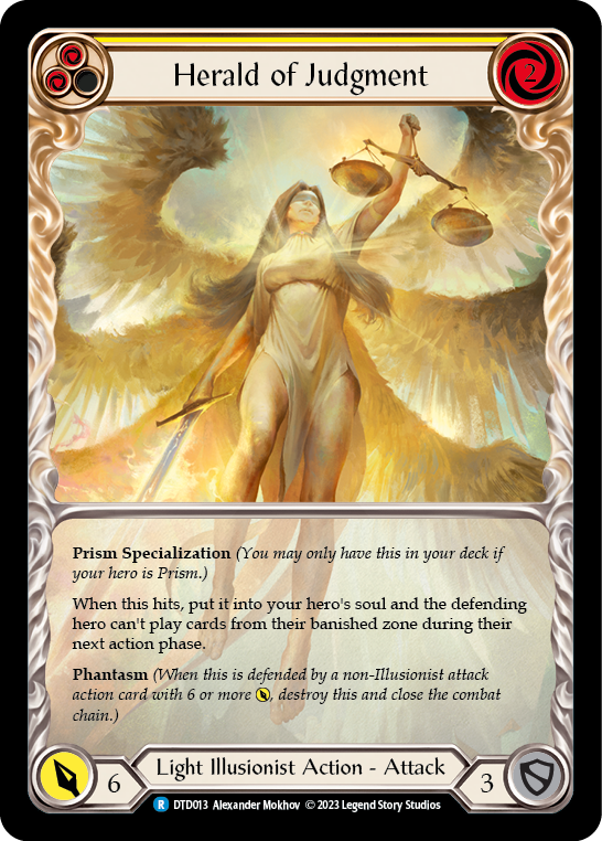 Herald of Judgment | Rare [Extended Art]