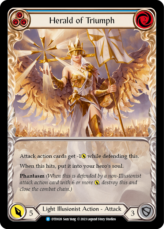Herald of Triumph (Yellow) | Rare [Extended Art]