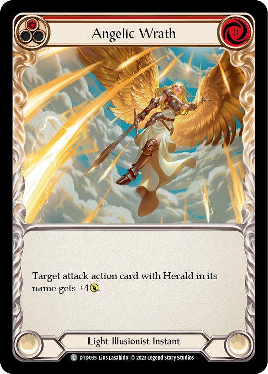 Angelic Wrath (Red) | Common - Playset (3 pcs)