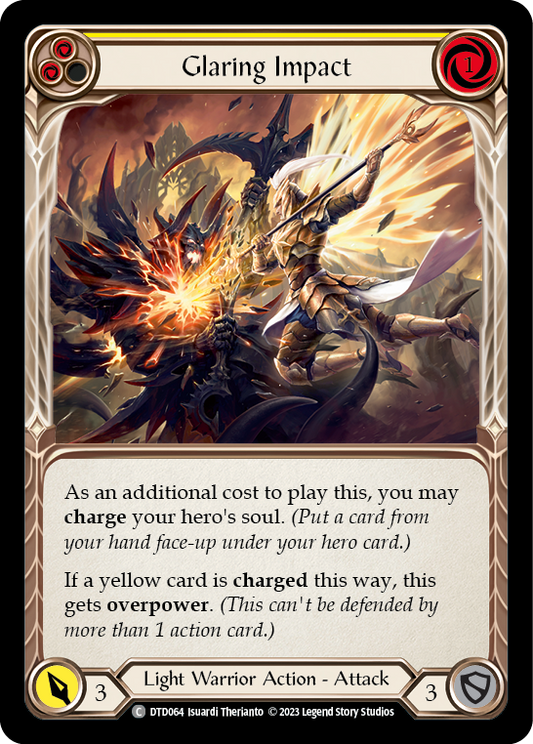 Glaring Impact (Yellow) | Common - Playset (3 pcs)