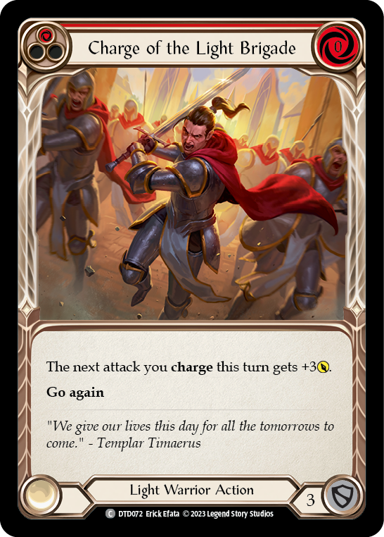 Charge of the Light Brigade (Red) | Common [Rainbow Foil]