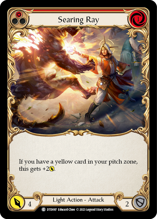 Searing Ray (Red) | Common [Rainbow Foil]