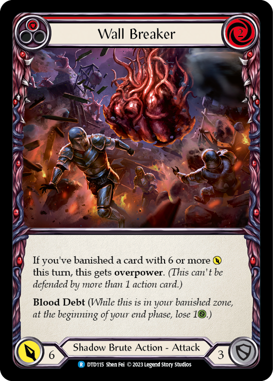 Wall Breaker (Red) | Rare [Rainbow Foil]