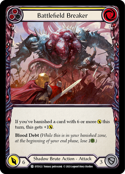 Battlefield Breaker (Yellow) | Common - Playset (3 pcs)