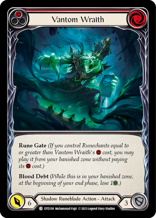 Vantom Wraith (Red) | Common - Playset (3 pcs)