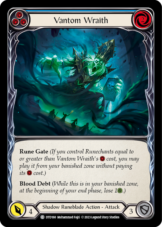 Vantom Wraith (Blue) | Common - Playset (3 pcs)