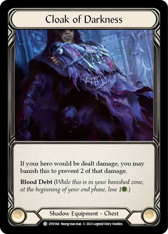 Cloak of Darkness | Common [Cold Foil]