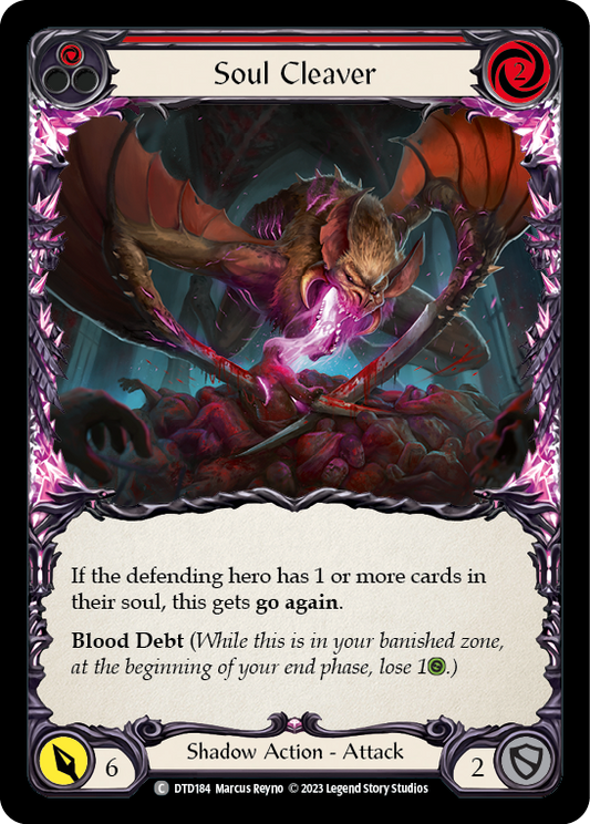 Soul Cleaver (Red) | Common - Playset (3 pcs)