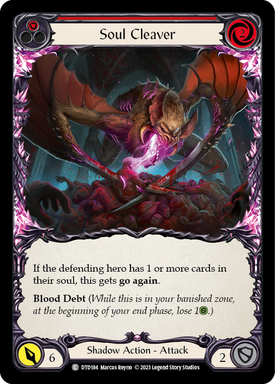 Soul Cleaver (Red) | Common [Rainbow Foil]