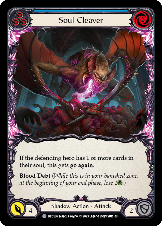 Soul Cleaver (Blue) | Common - Playset (3 pcs)