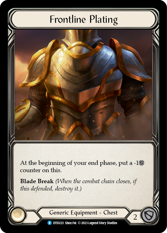 Frontline Plating | Rare [Cold Foil]
