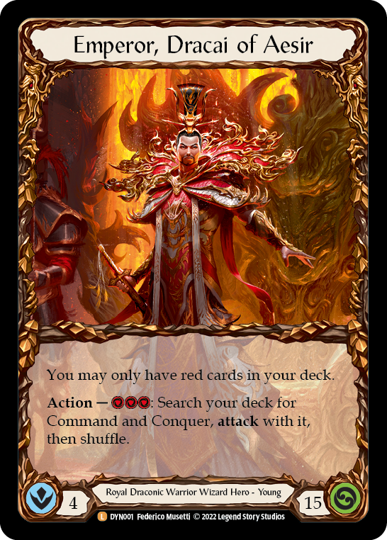 Emperor, Dracai of Aesir | Legendary