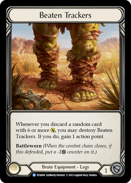 Beaten Trackers | Rare [Cold Foil]