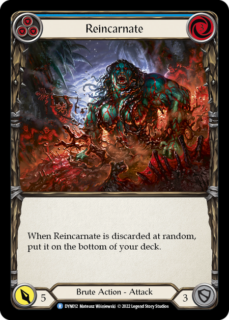 Reincarnate (Blue) | Rare [Rainbow Foil]
