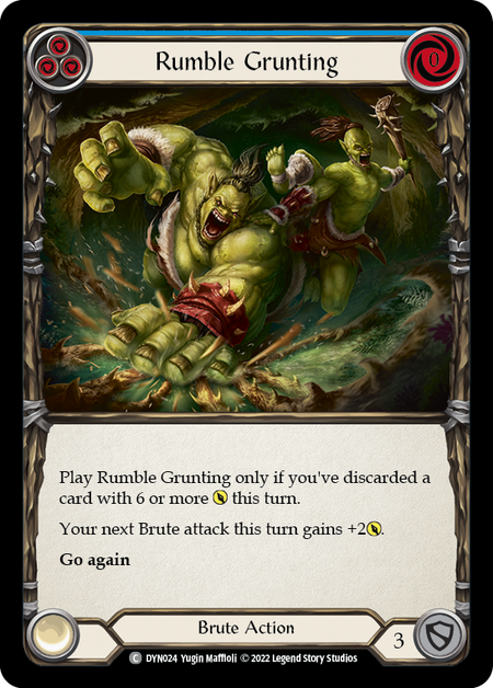 Rumble Grunting (Blue) | Common