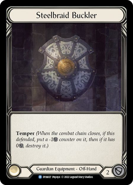 Steelbraid Buckler | Rare [Cold Foil]