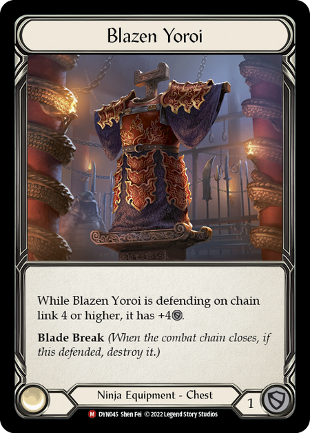 Blazen Yoroi | Majestic [Rainbow Foil]